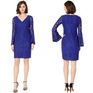NWT LAUREN Ralph Lauren Garden Floral Lace Dress